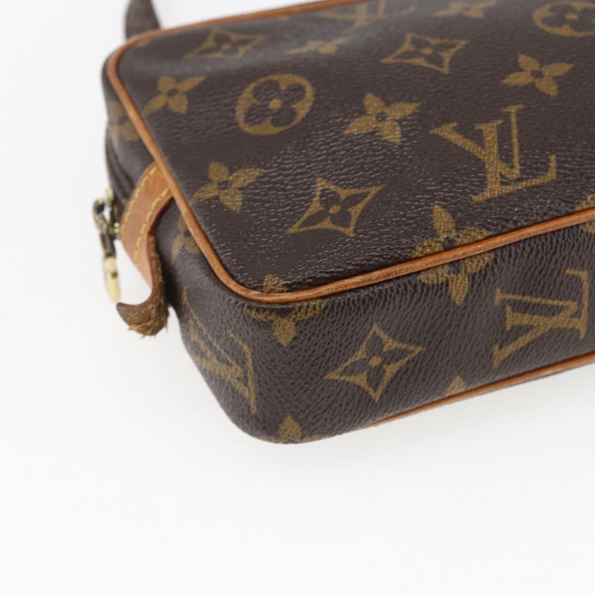 Louis Vuitton Pochette Marly Bandouliere Bag Monogram Canvas Brown Canvas Shoulder Bag