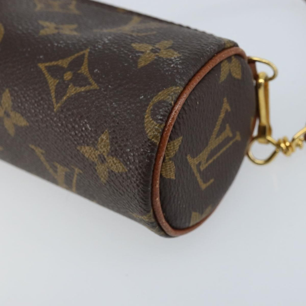 Louis Vuitton Papillon Pochette Monogram Canvas Brown Canvas Clutche & Pouche Bag