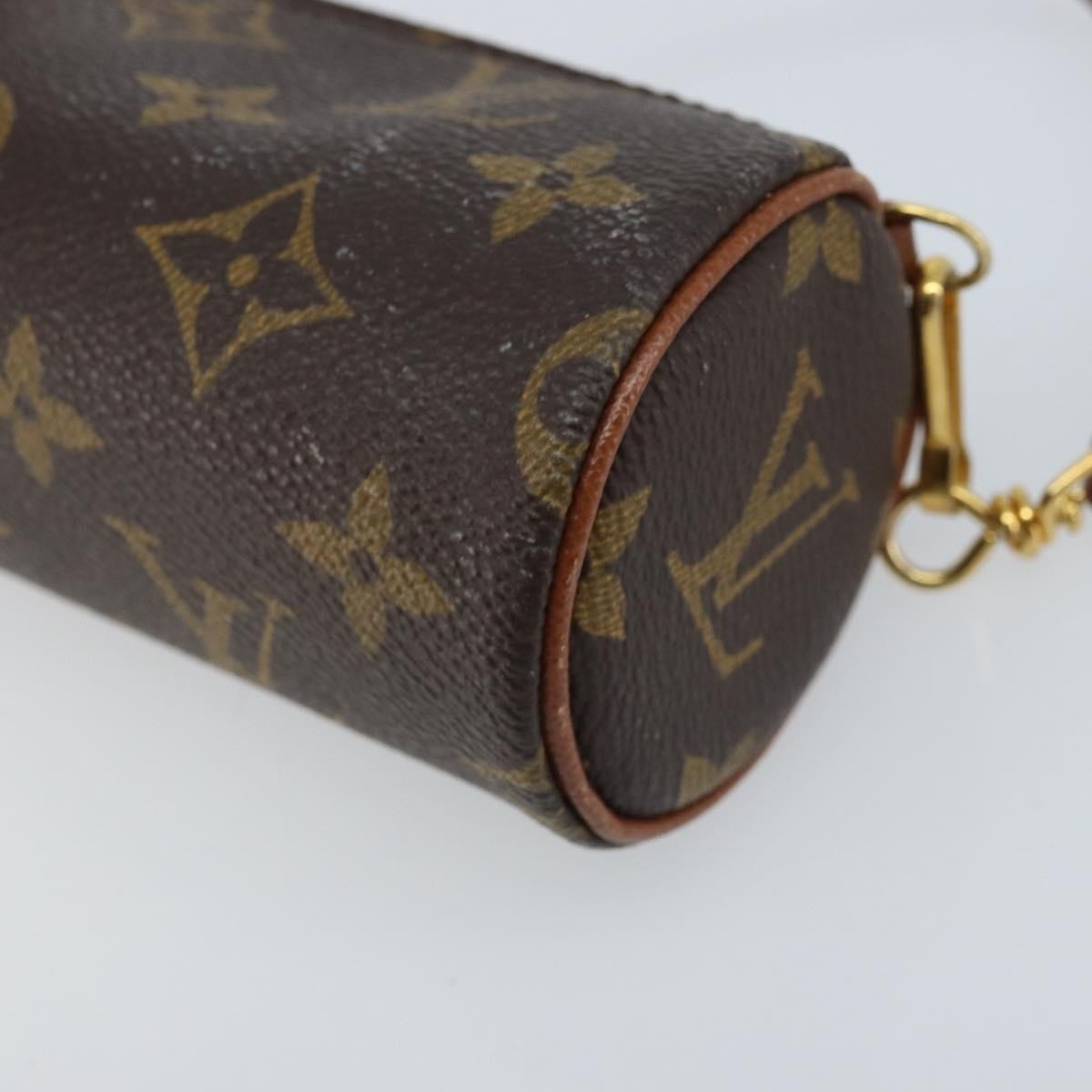 Louis Vuitton Papillon Pochette Monogram Canvas Brown Canvas Clutche & Pouche Bag
