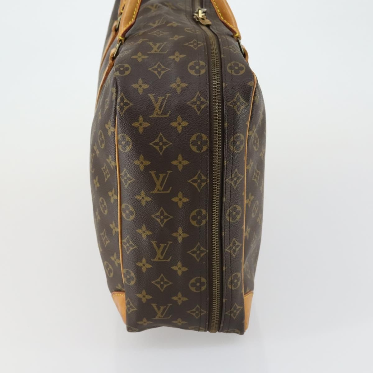 Louis Vuitton Sirius Handbag Monogram Canvas Brown Canvas Travel Bag