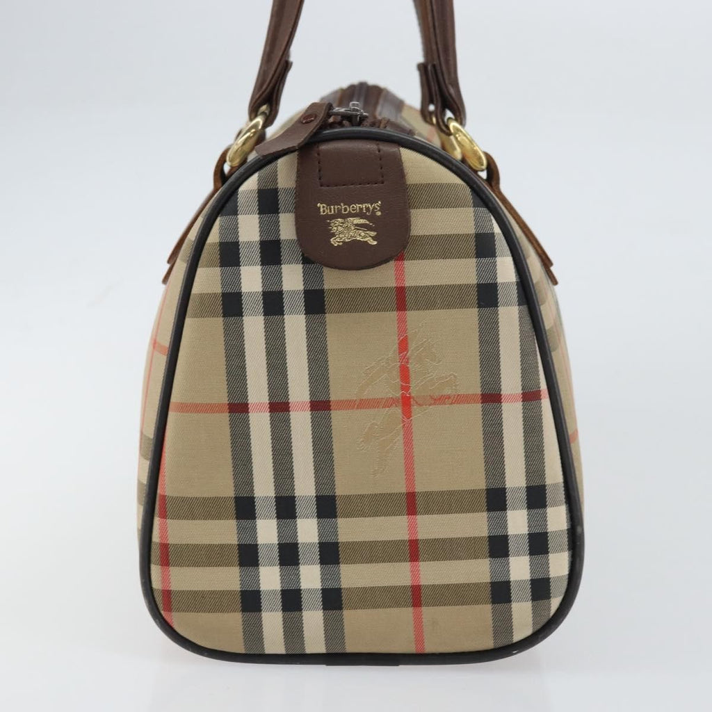 Burberry Nova Check Handbag Nova Check Canvas Beige Canvas Handbag