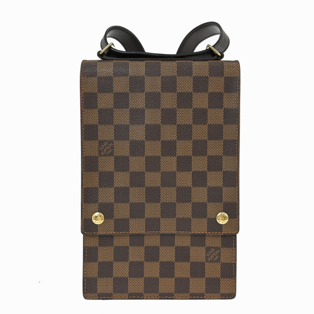 Louis Vuitton Portobello Messenger Damier Brown Canvas Shoulder Bag