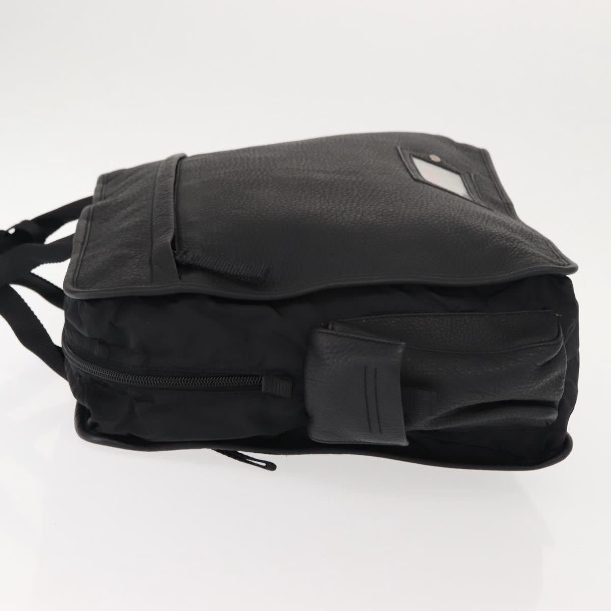 Prada Sport Briefcase Nylon And Leather Black Nylon Briefcase Bag