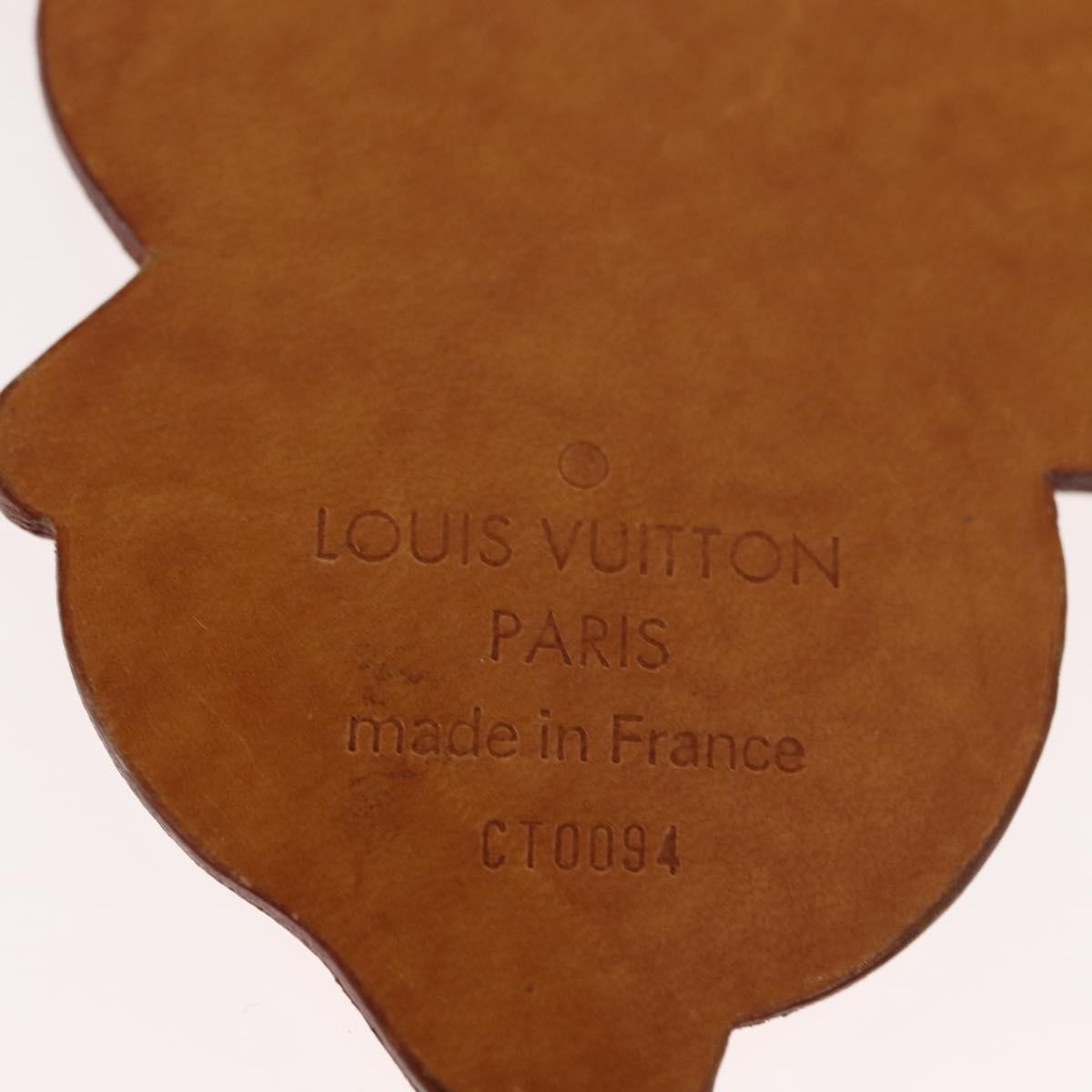 Louis Vuitton Murakami Panda Bag Charm And Keychain Vachetta Leather Beige Leather Charms And Keychains Accessory