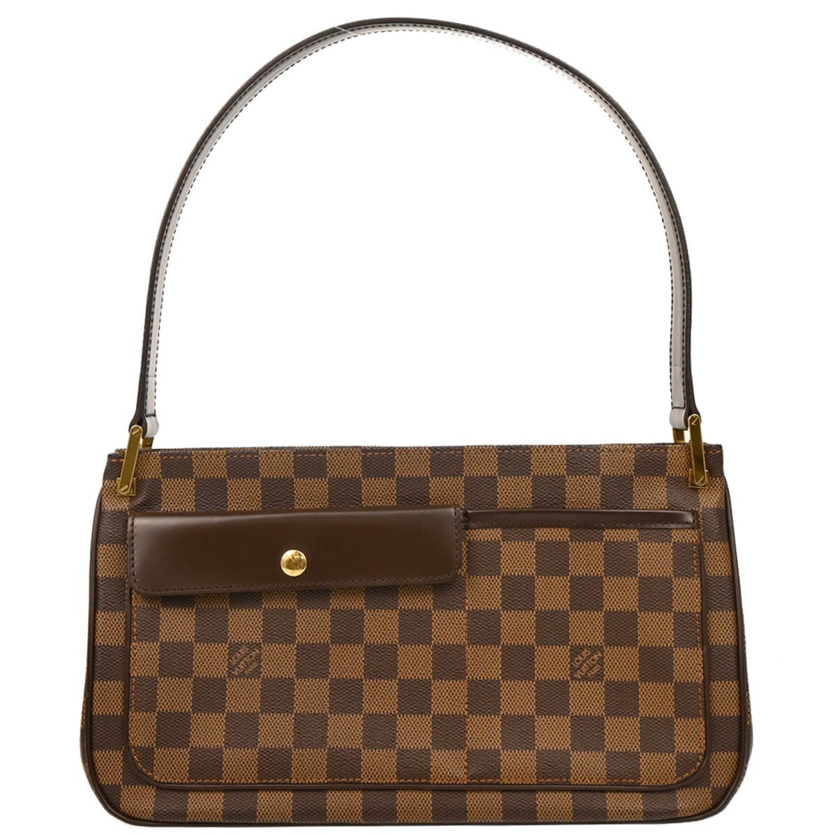 Louis Vuitton Aubagne Bag Damier Brown Canvas Handbag