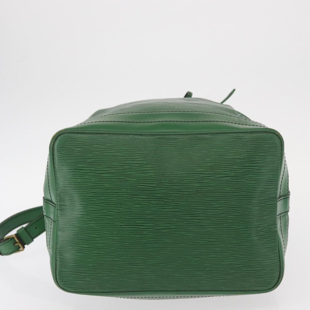Louis Vuitton Noe Handbag Epi Leather Green Leather Shoulder Bag
