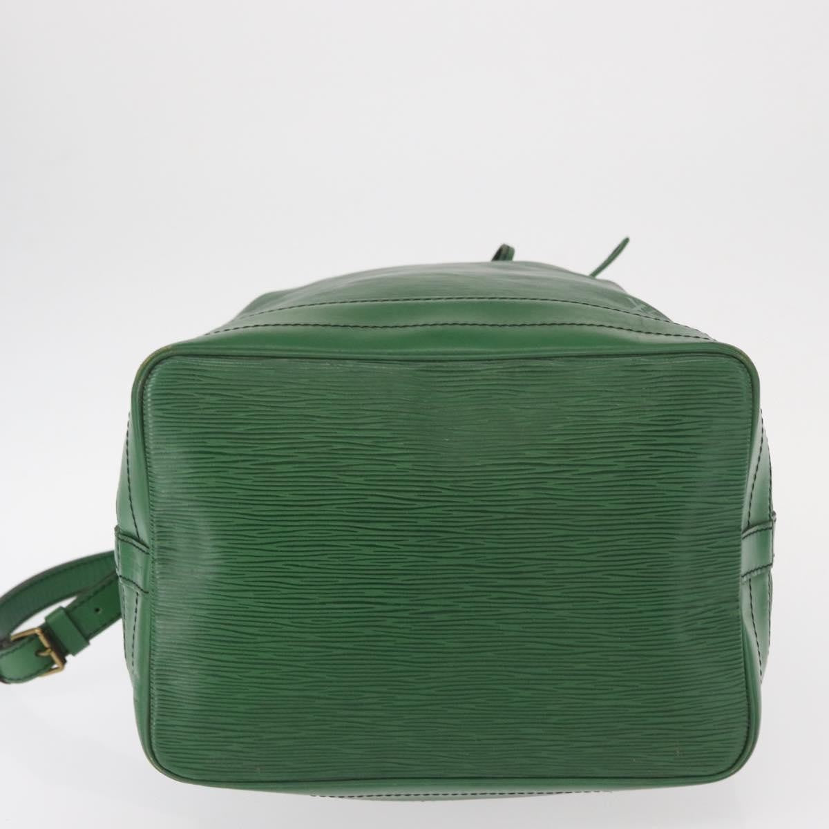Louis Vuitton Noe Handbag Epi Leather Green Leather Shoulder Bag