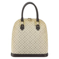 Louis Vuitton Alma Handbag Mini Lin Monogram Khaki Canvas Handbag