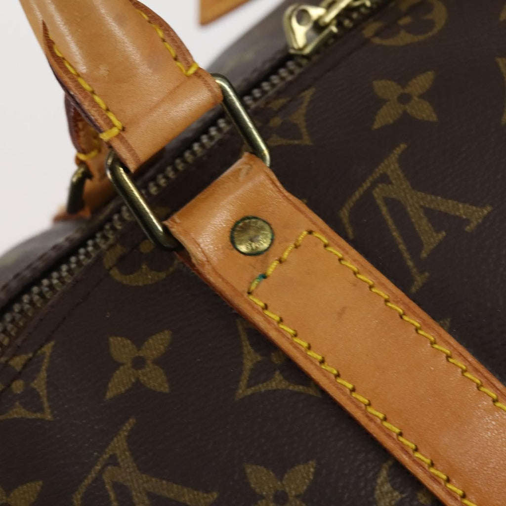 Louis Vuitton Keepall Bag Monogram Canvas Brown Canvas Bag