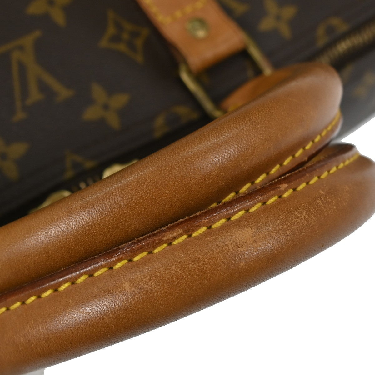 Louis Vuitton Keepall Bag Monogram Canvas Brown Canvas Travel Bag