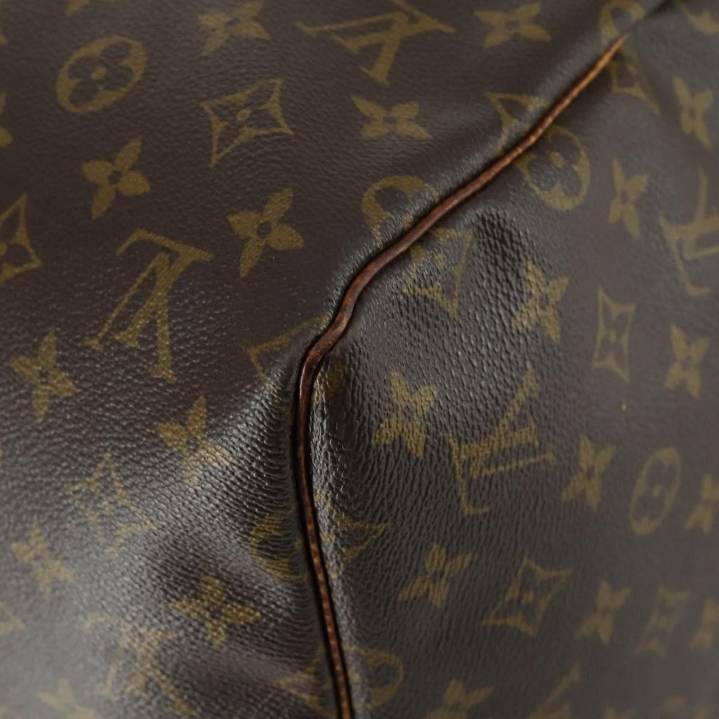 Louis Vuitton Keepall Bag Monogram Canvas Brown Canvas Travel Bag