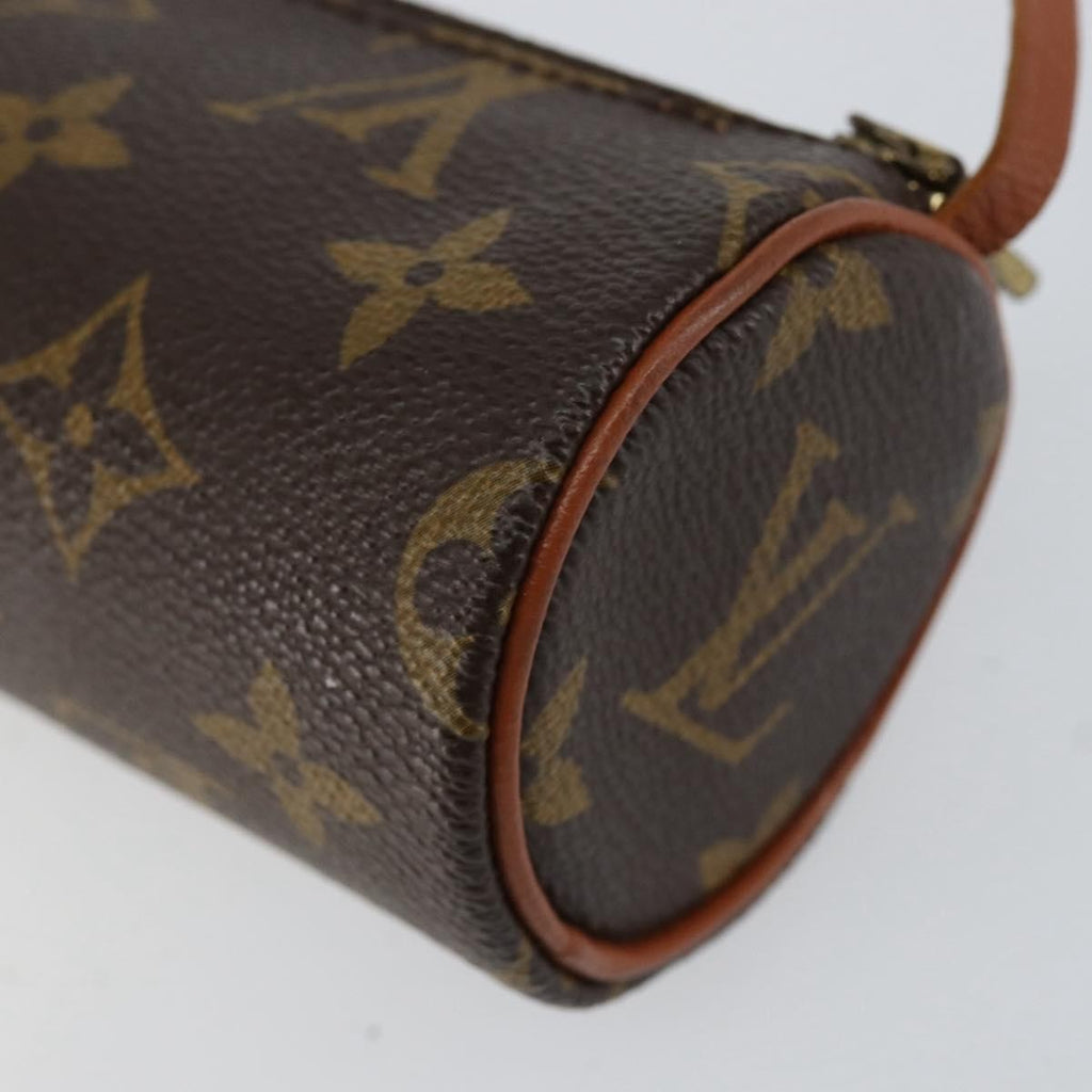 Louis Vuitton Papillon Pochette Monogram Canvas Brown Canvas Clutche & Pouche Bag