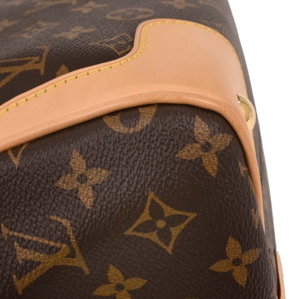 Louis Vuitton Retiro Handbag Monogram Canvas Brown Canvas Handbag