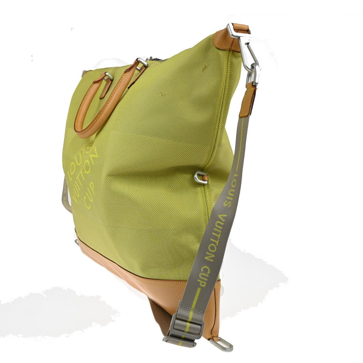 Louis Vuitton Cup Cube Bag Damier Geant Canvas Yellow Canvas Shoulder Bag