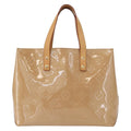 Louis Vuitton Reade Handbag Monogram Vernis Beige Patent_Leather Handbag