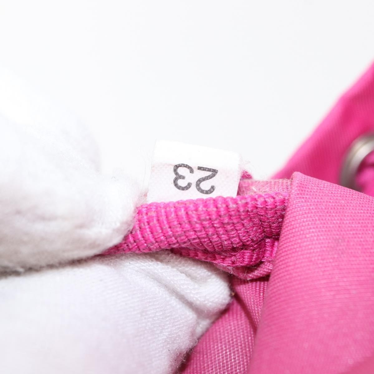 Prada Pochette Nylon Pink Nylon Clutche & Pouche Bag