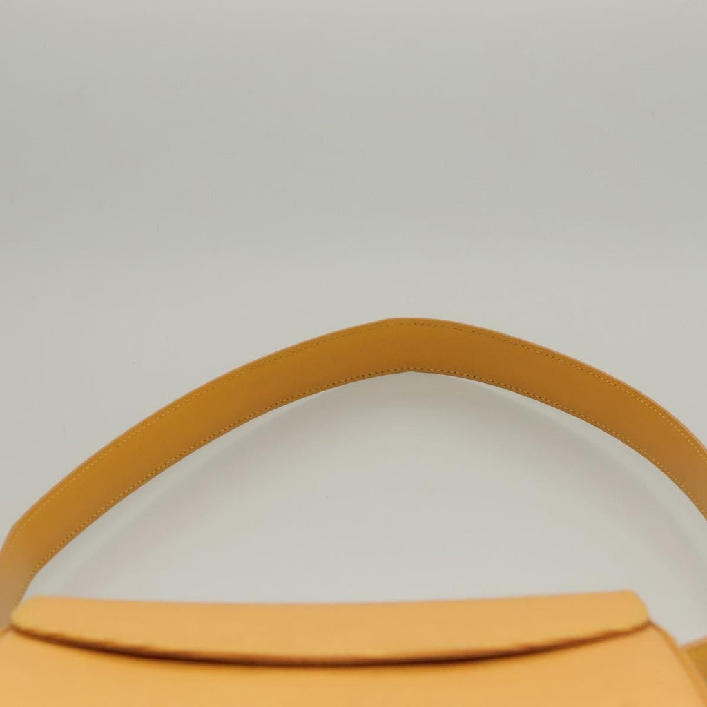 Louis Vuitton Buci Handbag Epi Leather Yellow Leather Shoulder Bag
