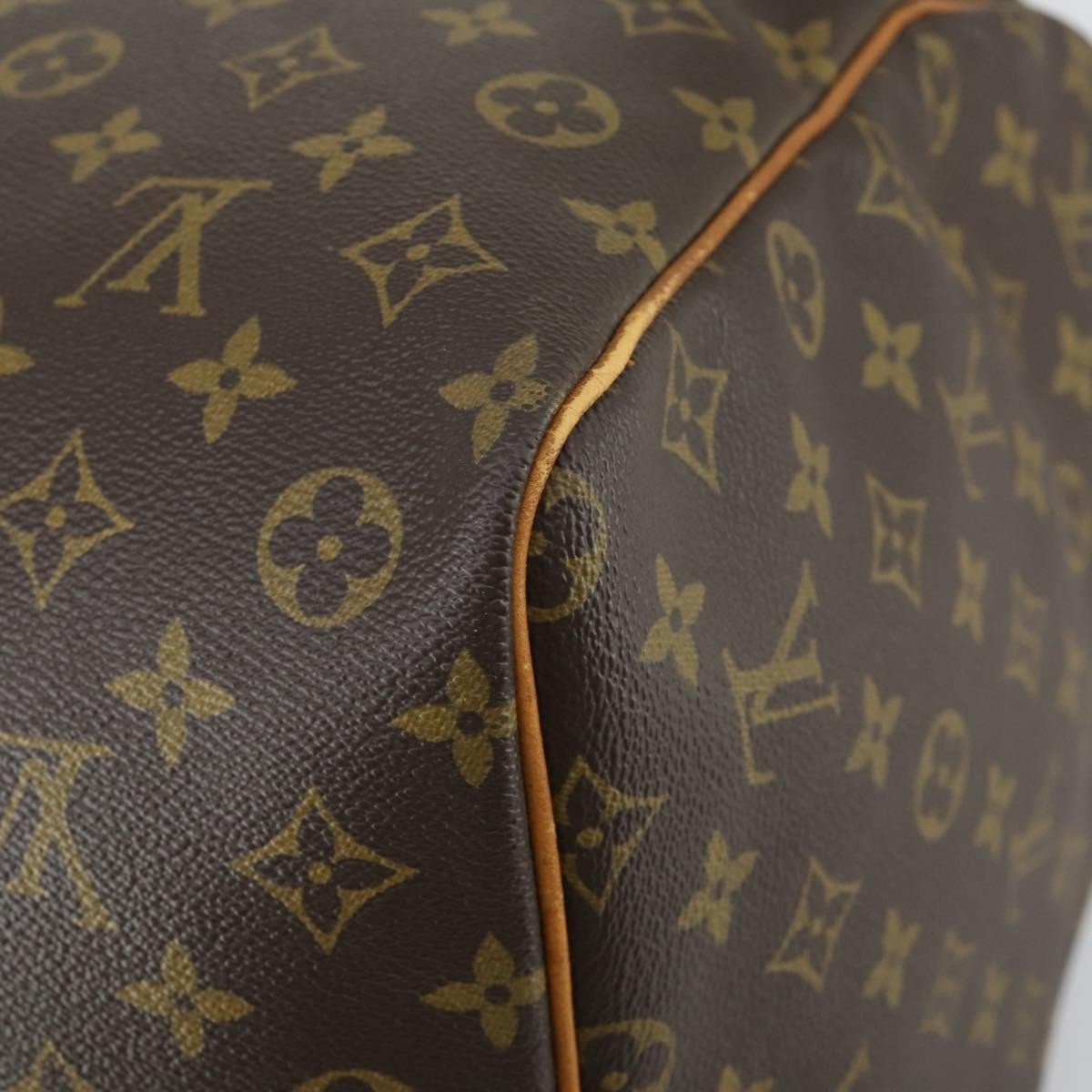 Louis Vuitton Keepall Bag Monogram Canvas Brown Canvas Travel Bag