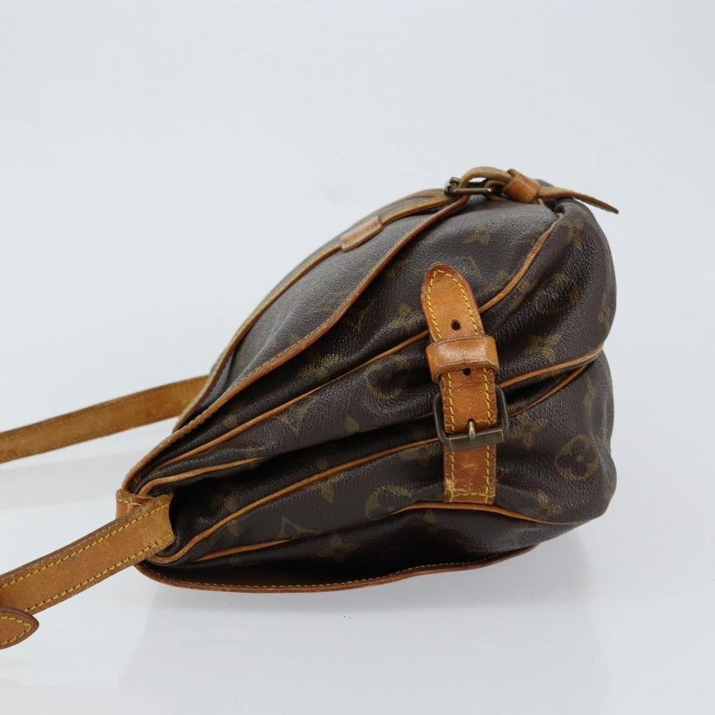 Louis Vuitton Saumur Handbag Monogram Canvas Brown Canvas Shoulder Bag