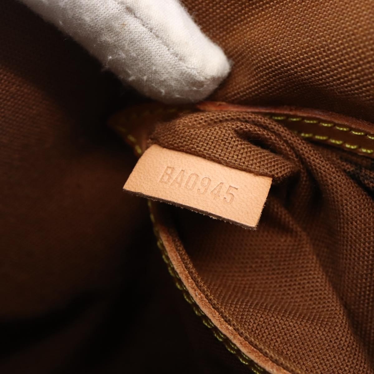 Louis Vuitton Alma Handbag Monogram Canvas Brown Canvas Handbag