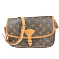 Louis Vuitton Sologne Handbag Monogram Canvas Brown Canvas Shoulder Bag