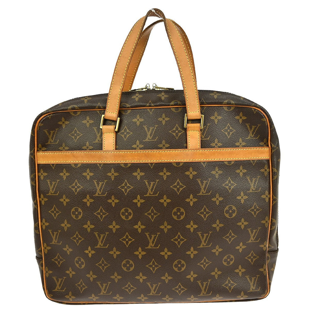 Louis Vuitton Porte-Documents Pegase Bag Monogram Canvas Brown Canvas Briefcase Bag