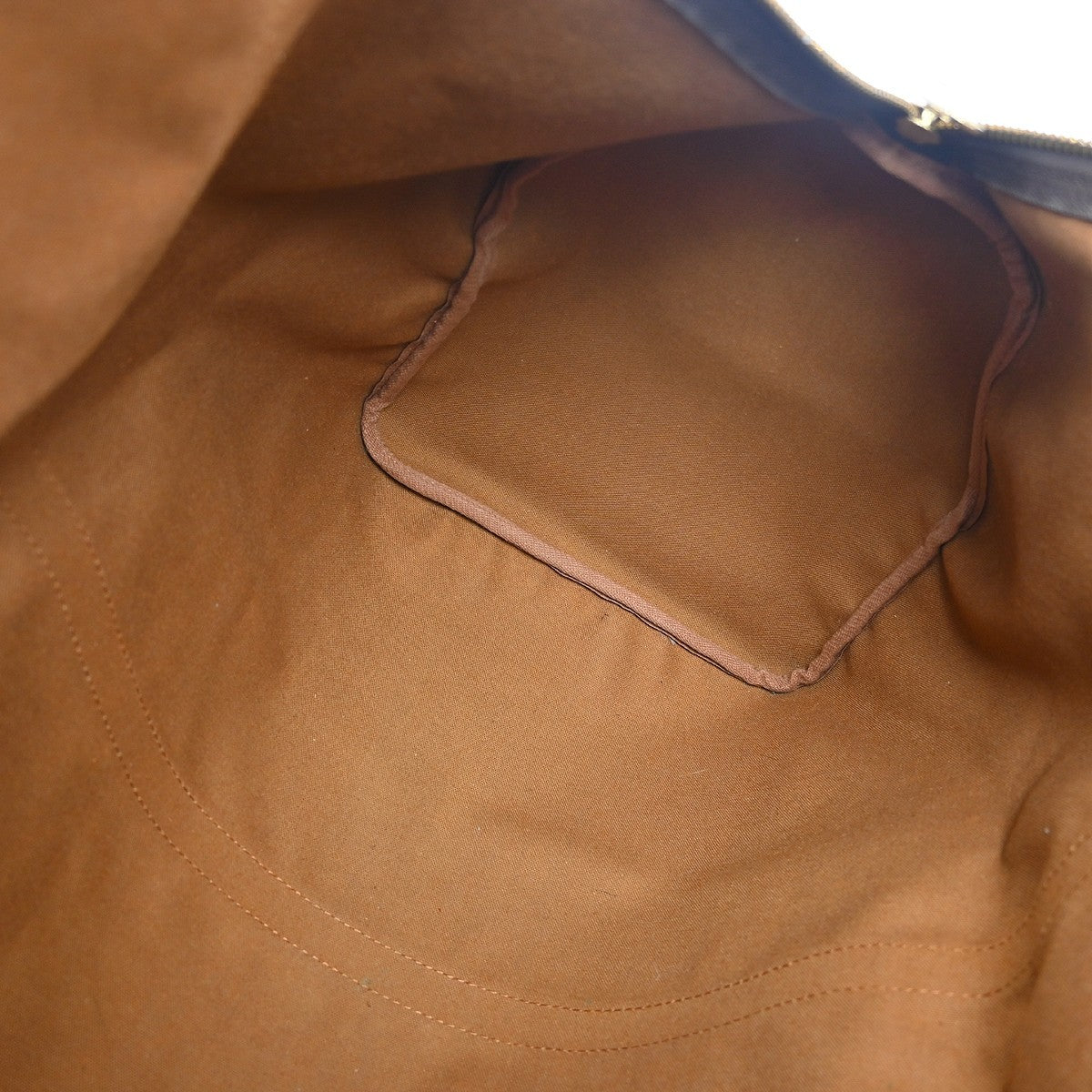 Louis Vuitton Keepall Bag Monogram Canvas Brown Canvas Travel Bag