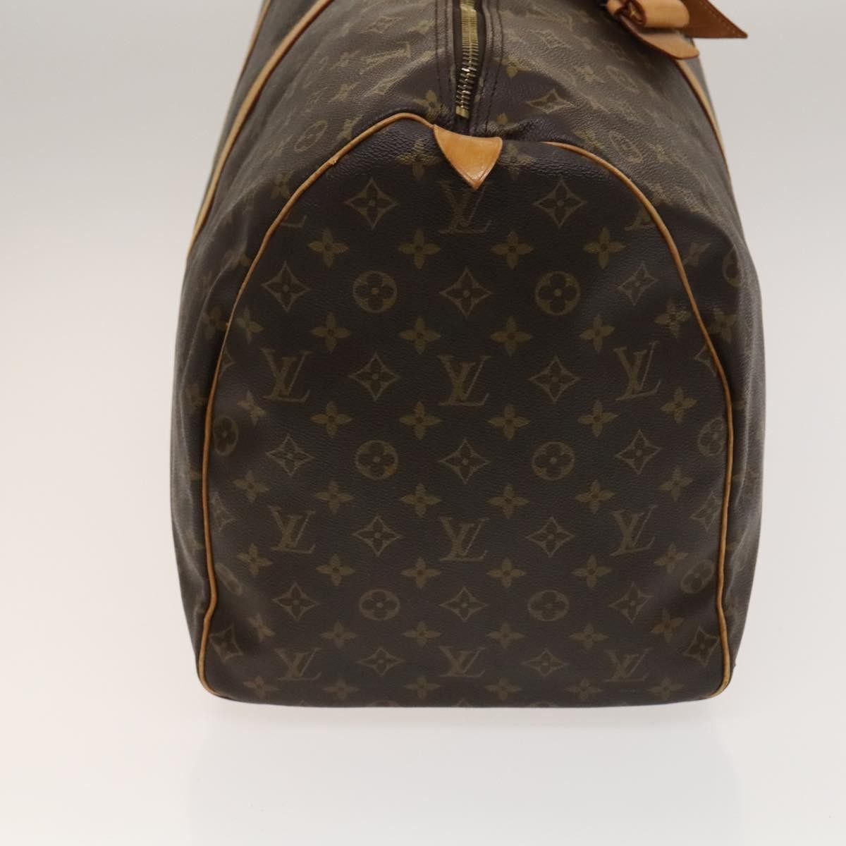 Louis Vuitton Keepall Bag Monogram Canvas Brown Canvas Travel Bag