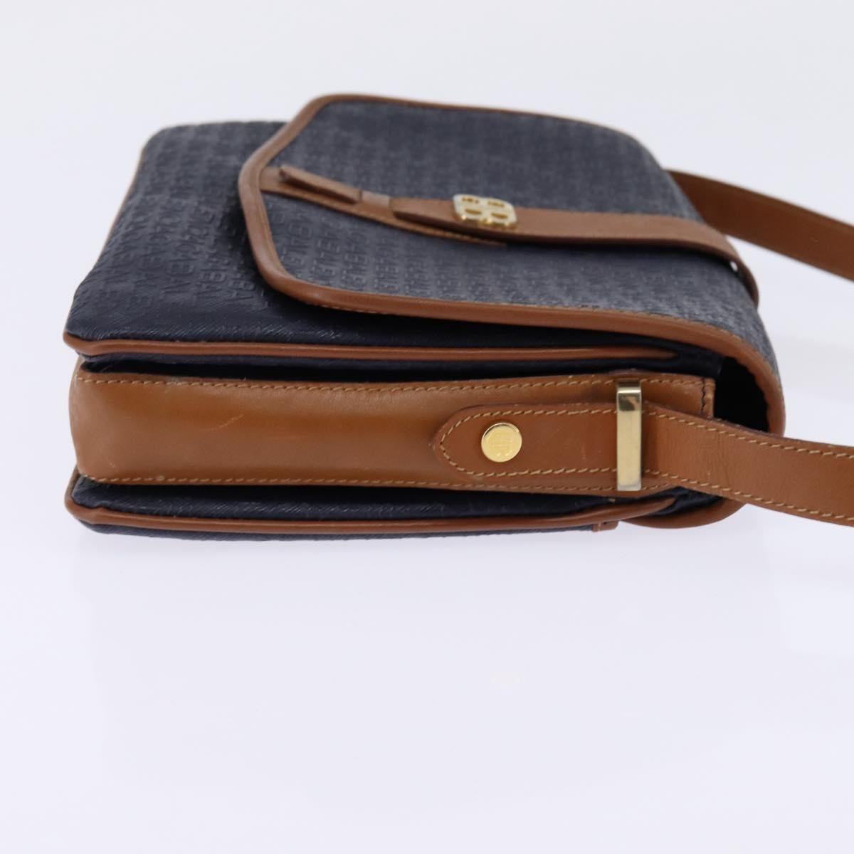 Balenciaga Shoulder Bag Pvc Navy Pvc Shoulder Bag