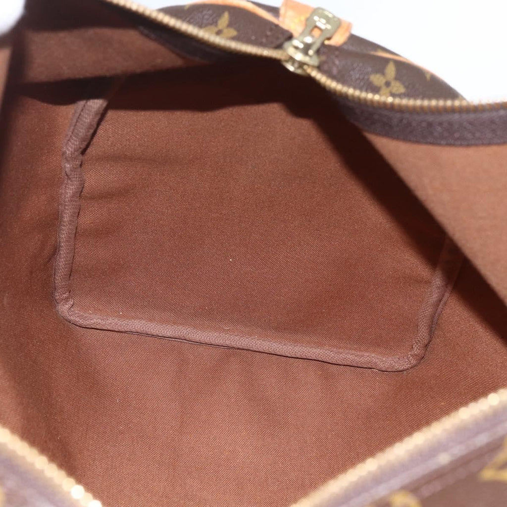Louis Vuitton Keepall Bag Monogram Canvas Brown Canvas Travel Bag