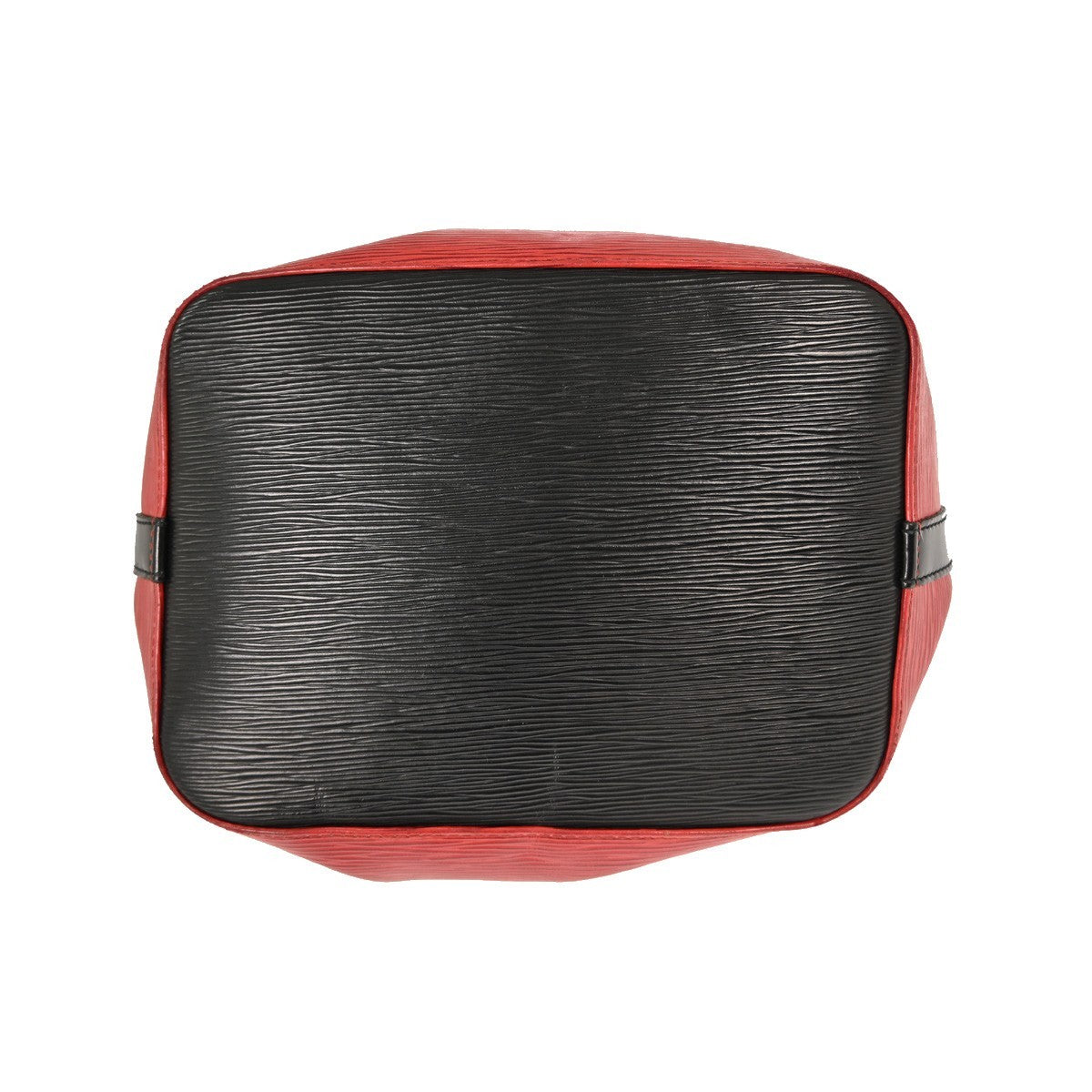 Louis Vuitton Bicolor Petit Noe Handbag Epi Leather Red Leather Shoulder Bag