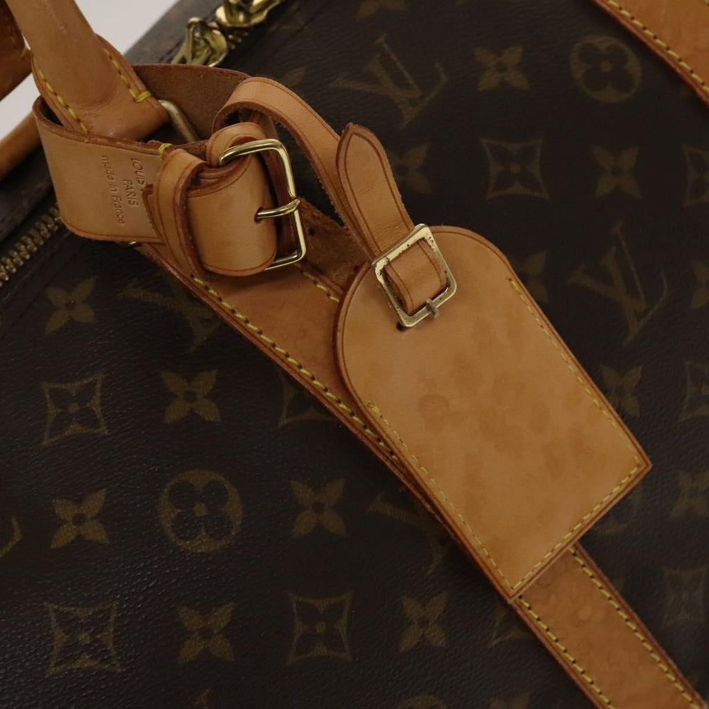 Louis Vuitton Keepall Bag Monogram Canvas Brown Canvas Travel Bag