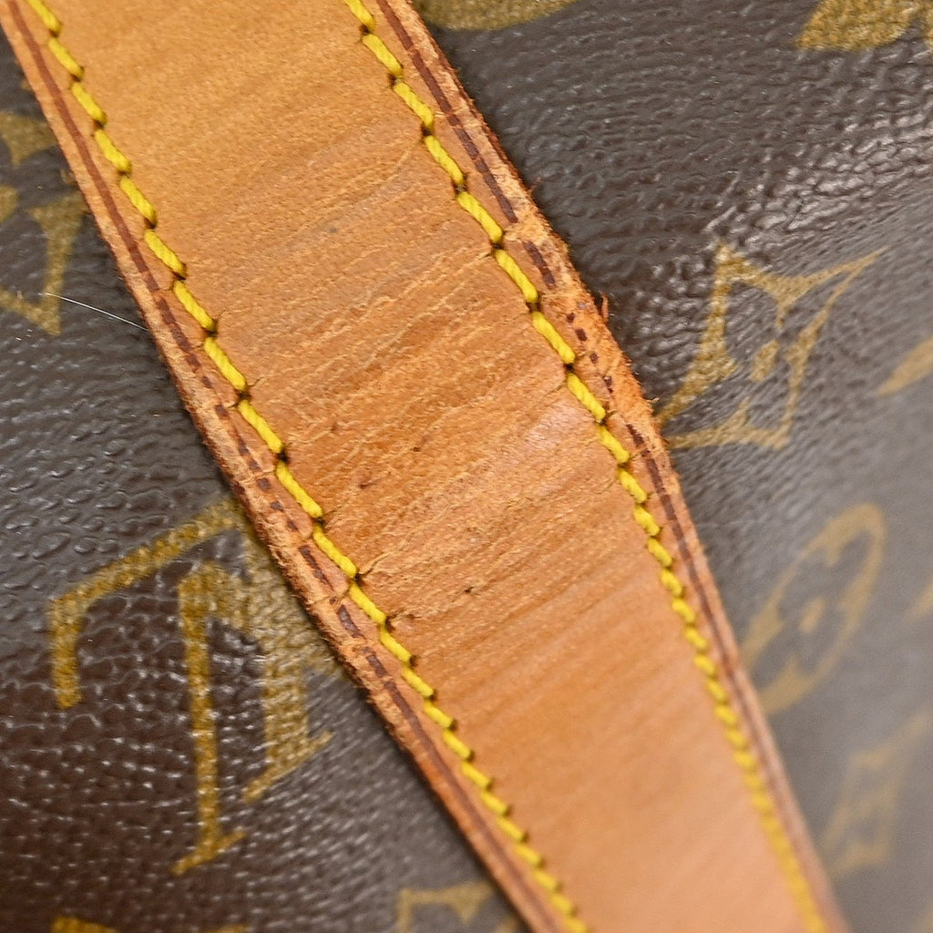 Louis Vuitton Keepall Bag Monogram Canvas Brown Canvas Travel Bag