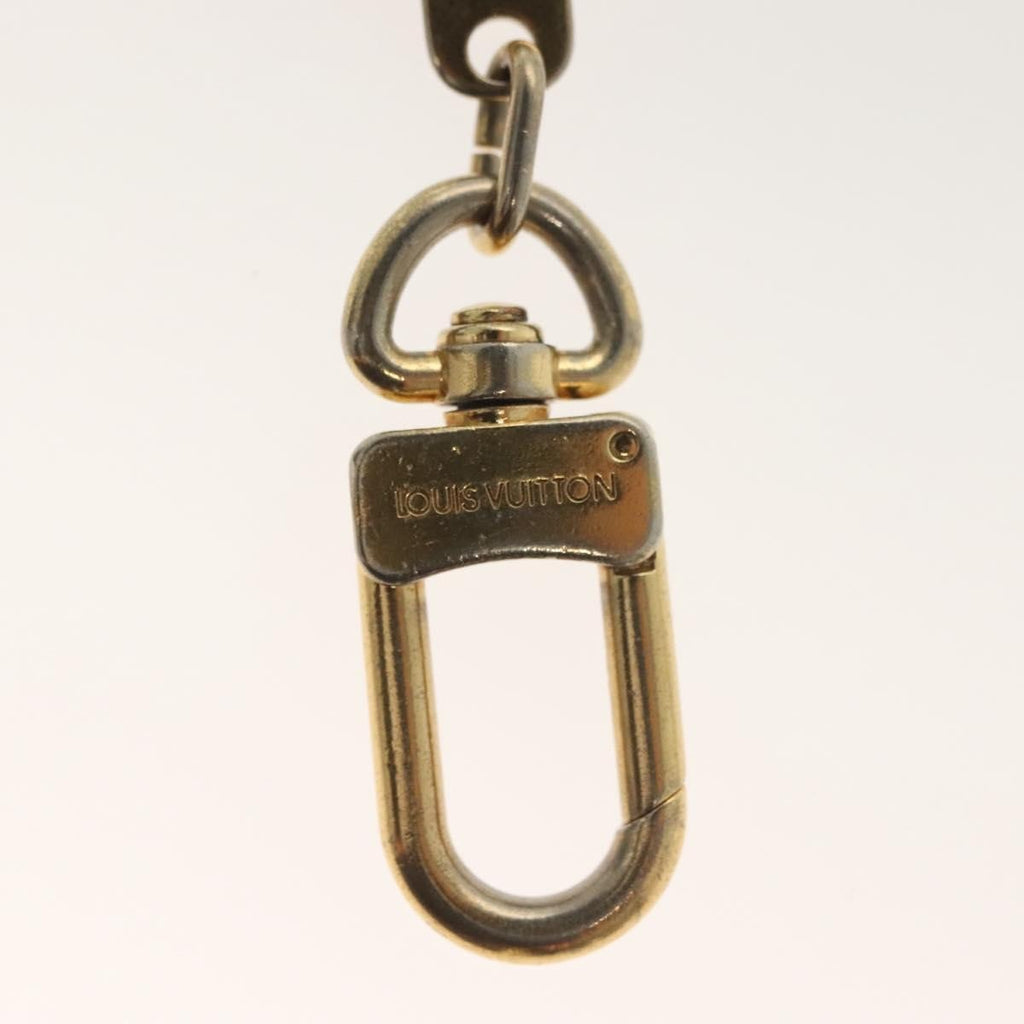 Louis Vuitton Bolt Pochette Extender Keychain Metal Gold Metal Charms And Keychains Accessory