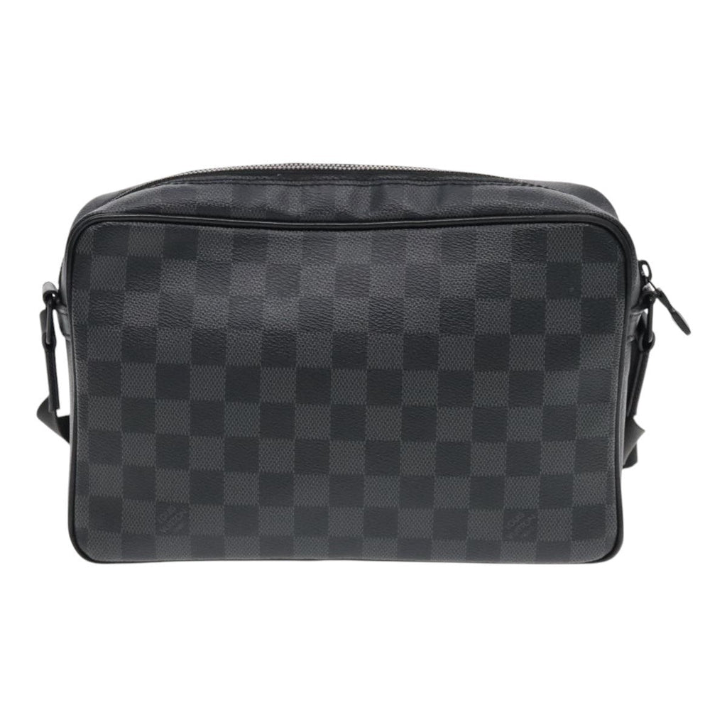 Louis Vuitton Utility Business Bag Damier Graphite Gray Canvas Shoulder Bag