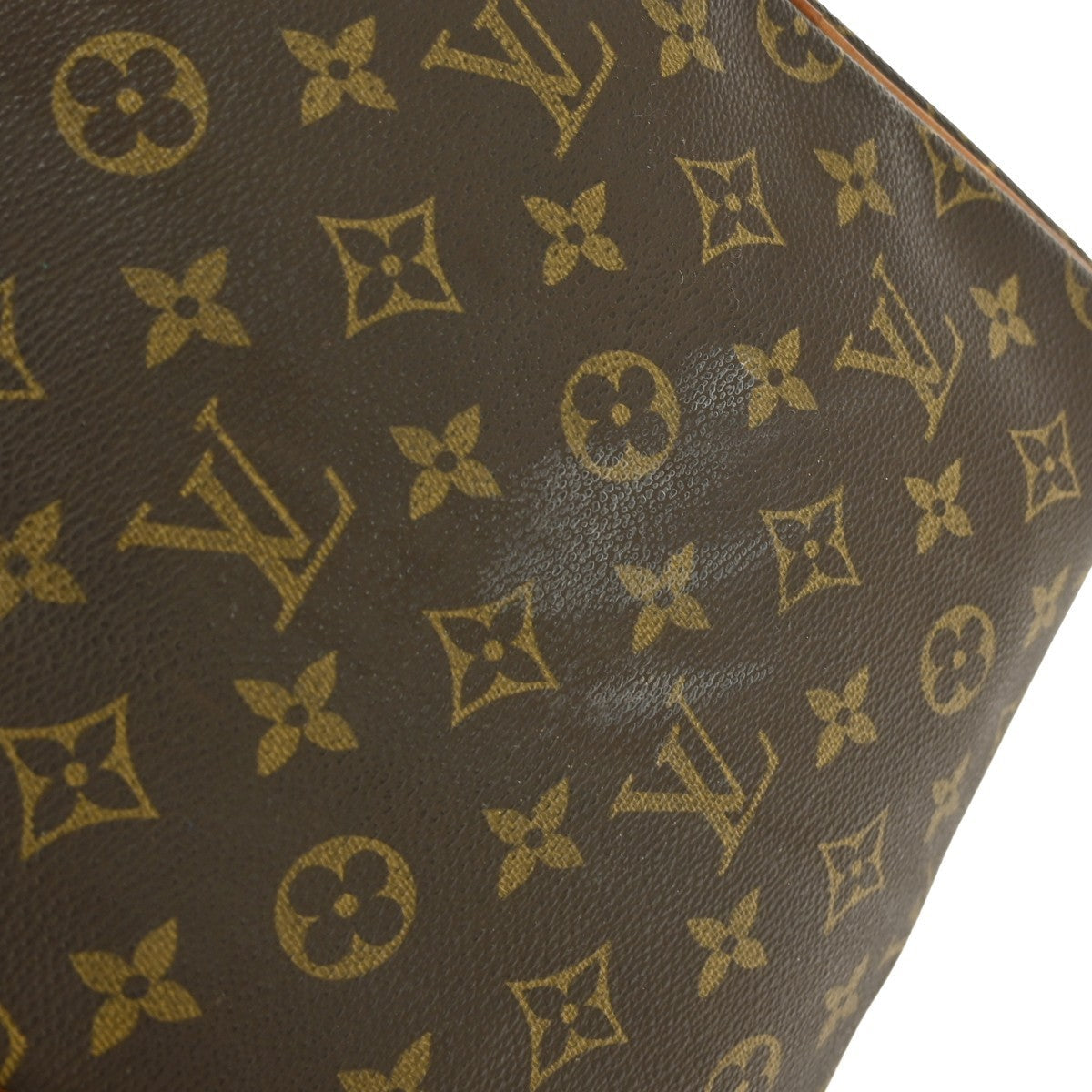 Louis Vuitton Keepall Bag Monogram Canvas Brown Canvas Travel Bag