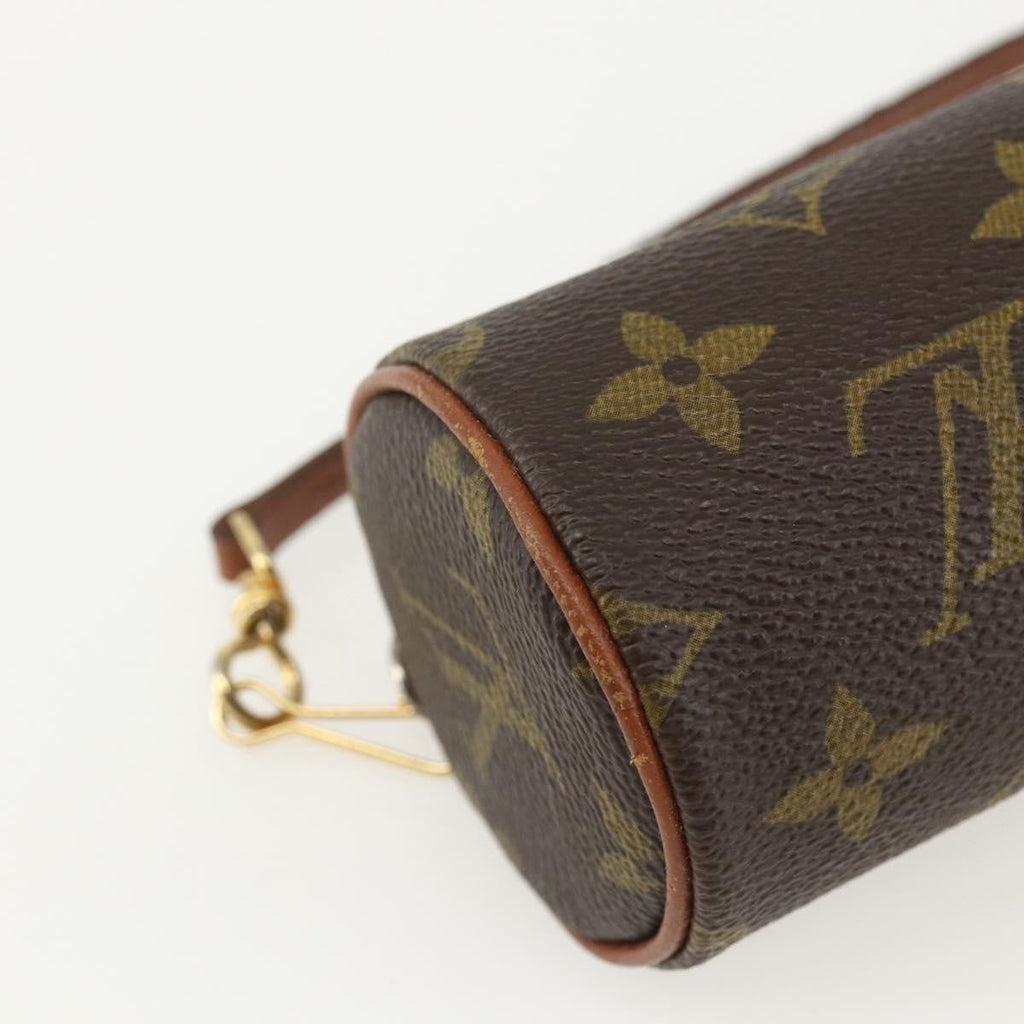 Louis Vuitton Papillon Pochette Monogram Canvas Brown Canvas Clutche & Pouche Bag