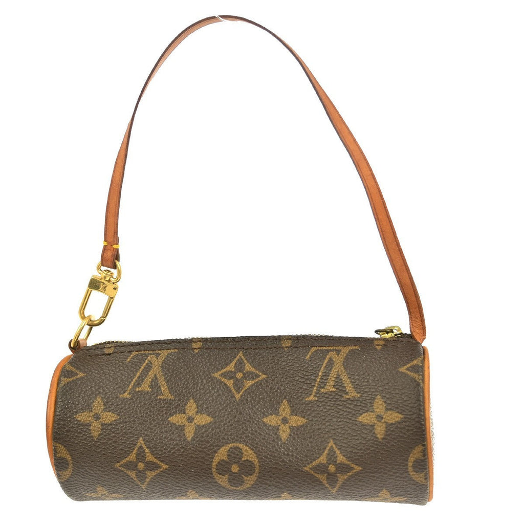 Louis Vuitton Papillon Pochette Monogram Canvas Brown Canvas Clutche & Pouche Bag
