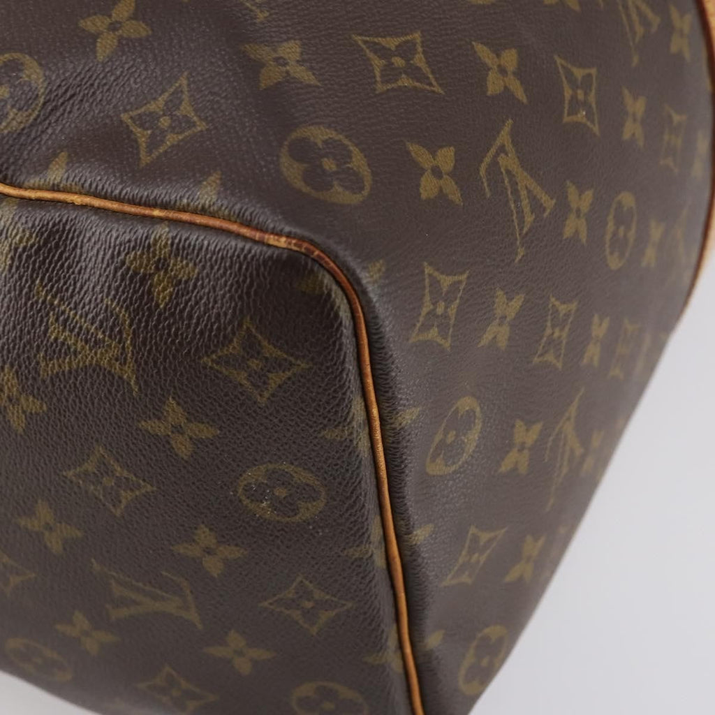 Louis Vuitton Keepall Bag Monogram Canvas Brown Canvas Travel Bag