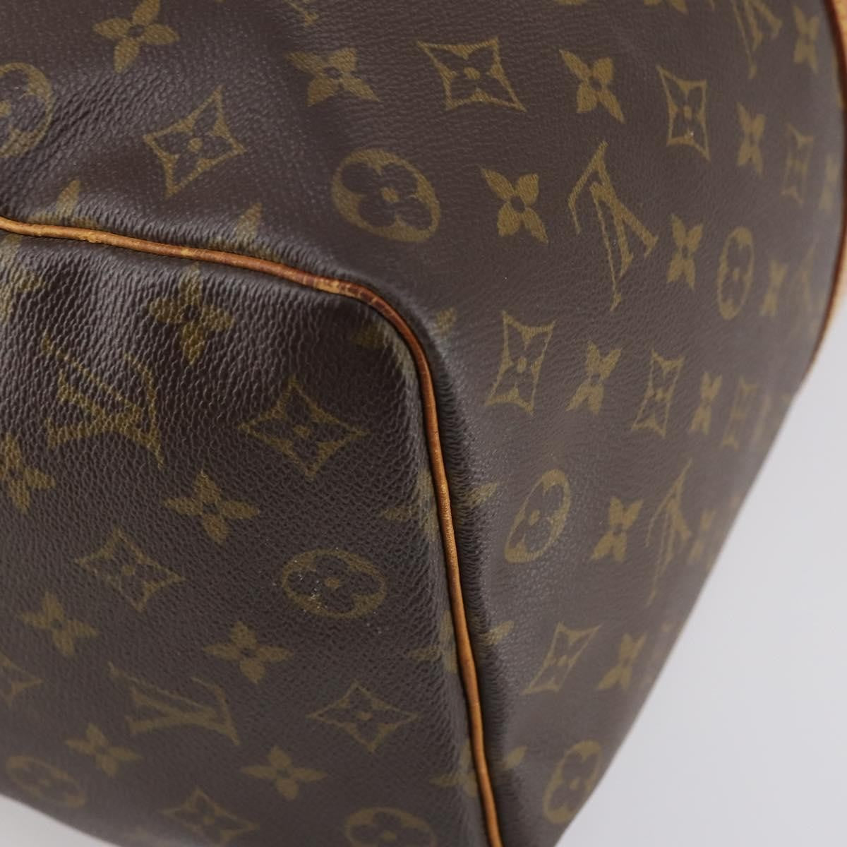 Louis Vuitton Keepall Bag Monogram Canvas Brown Canvas Travel Bag