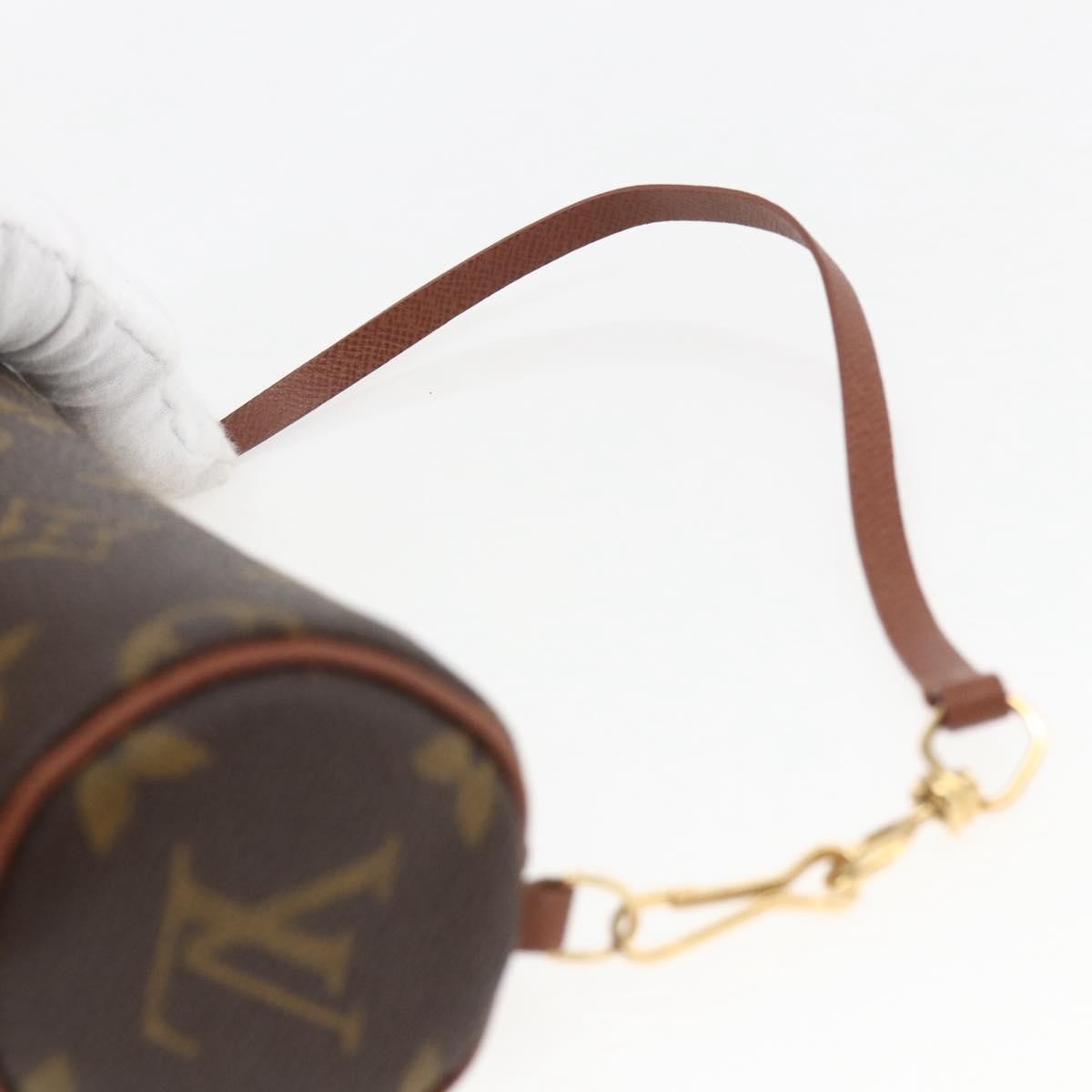 Louis Vuitton Papillon Pochette Monogram Canvas Brown Canvas Clutche & Pouche Bag