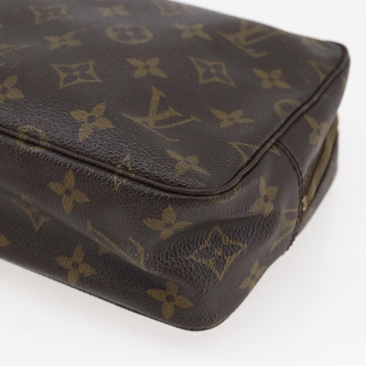 Louis Vuitton Trousse Toilette Monogram Canvas Brown Canvas Clutche & Pouche Bag