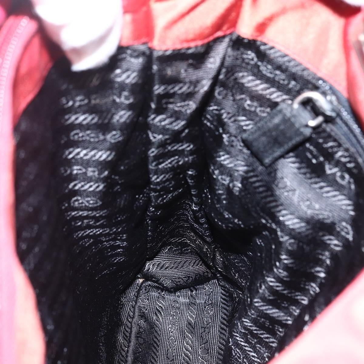 Prada Vintage Tote Tessuto Red Nylon Tote Bag Bag