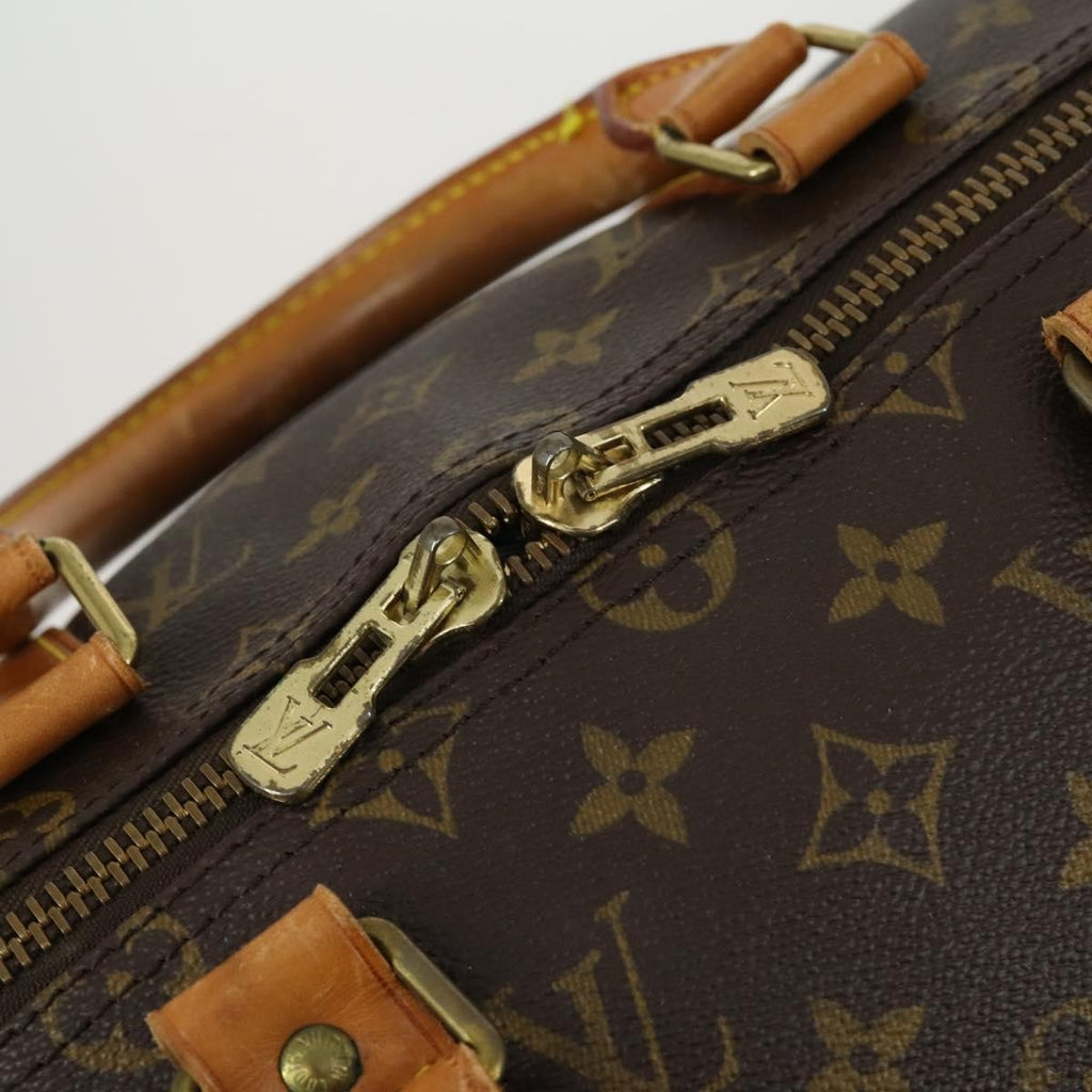Louis Vuitton Keepall Bag Monogram Canvas Brown Canvas Travel Bag