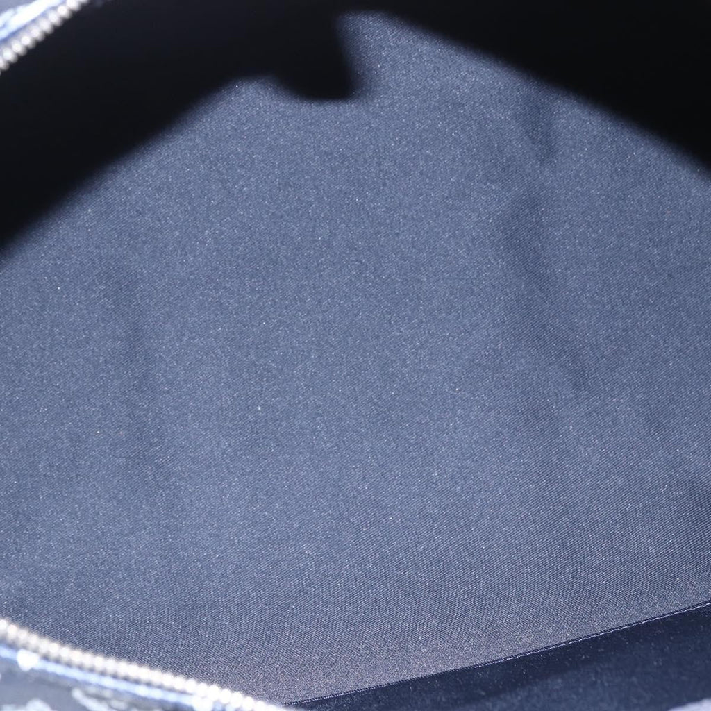 Louis Vuitton Keepall Bandouliere Bag Limited Edition Chapman Savane Monogram Canvas Navy Canvas Travel Bag