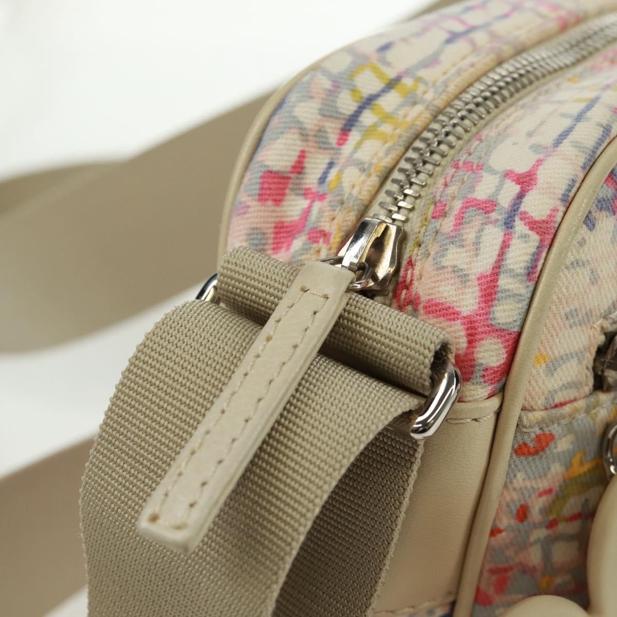 Chanel Vintage Clover Camera Bag Printed Canvas Multicolour Canvas Shoulder Bag Bag