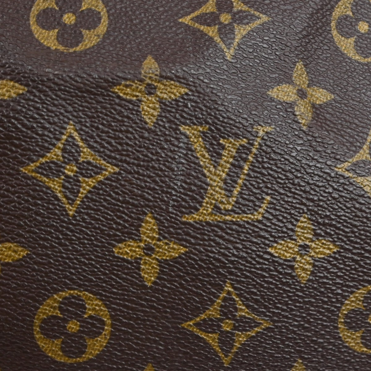 Louis Vuitton Keepall Bag Monogram Canvas Brown Canvas Travel Bag