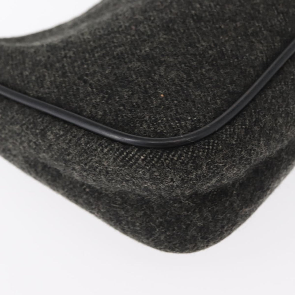 Prada Re-Edition 2000 Hobo Wool Gray Wool Handbag