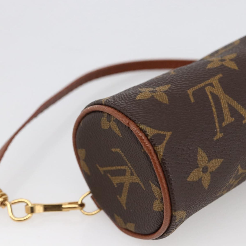 Louis Vuitton Papillon Pochette Monogram Canvas Brown Canvas Clutche & Pouche Bag