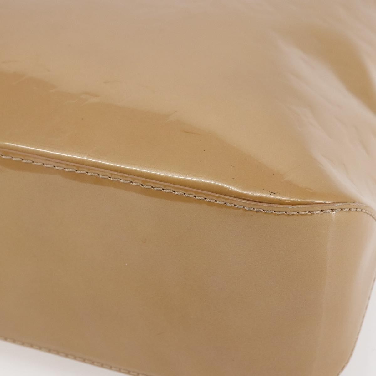 Louis Vuitton Brentwood Handbag Monogram Vernis Brown Patent_Leather Bag